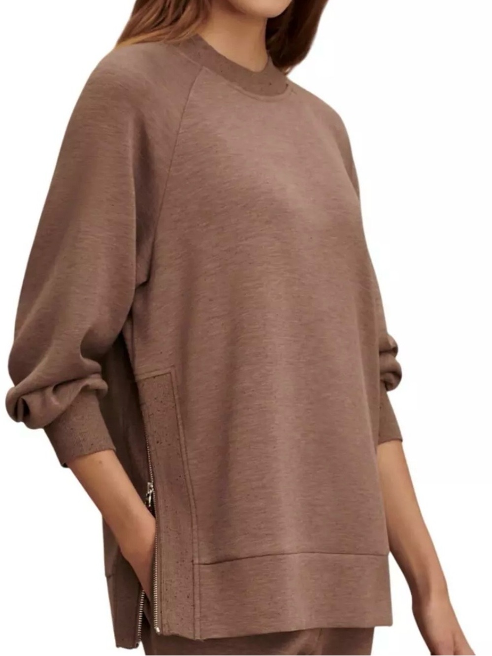 Women's Valey Nicole Boyfriend Crewneck Sweatshirt Size Small
